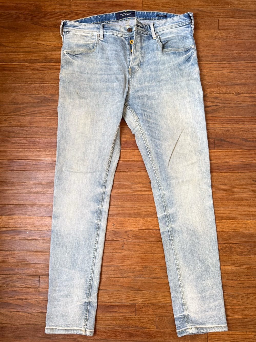 Scotch & Soda Light Blue Men’s Skinny Jeans